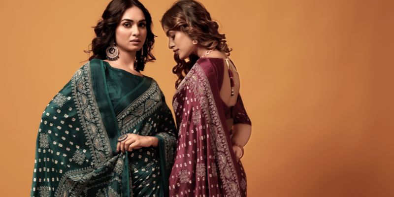 7 Must-Have Bandhani Sarees in your Wedding Trousseau
