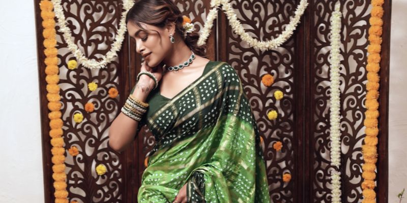 How to Choose an Authentic Bandhani Saree