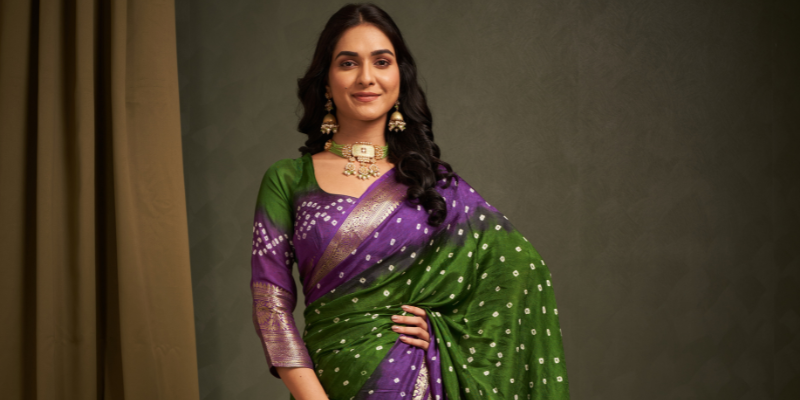 Different types of saree prints 