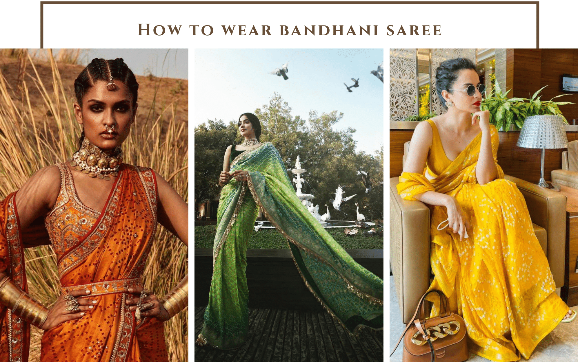 A Trendsetter's Guide to Saree Styling for the Modern Woman