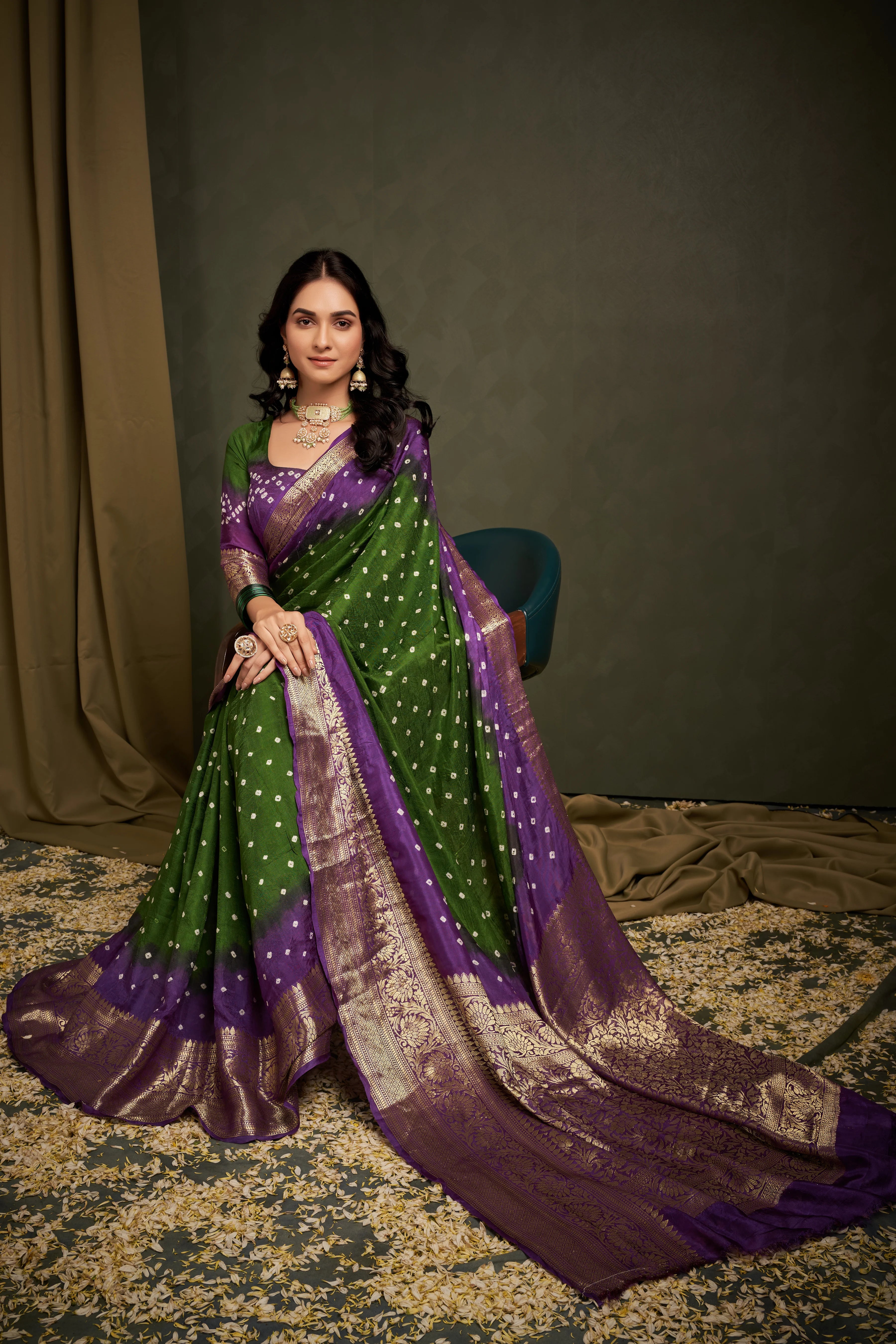 MehendiGreenKanjeevaramSilkBandhaniWeddingSaree4_42f07d70-53fe-4c03-815f-3ba5902f3beb.webp