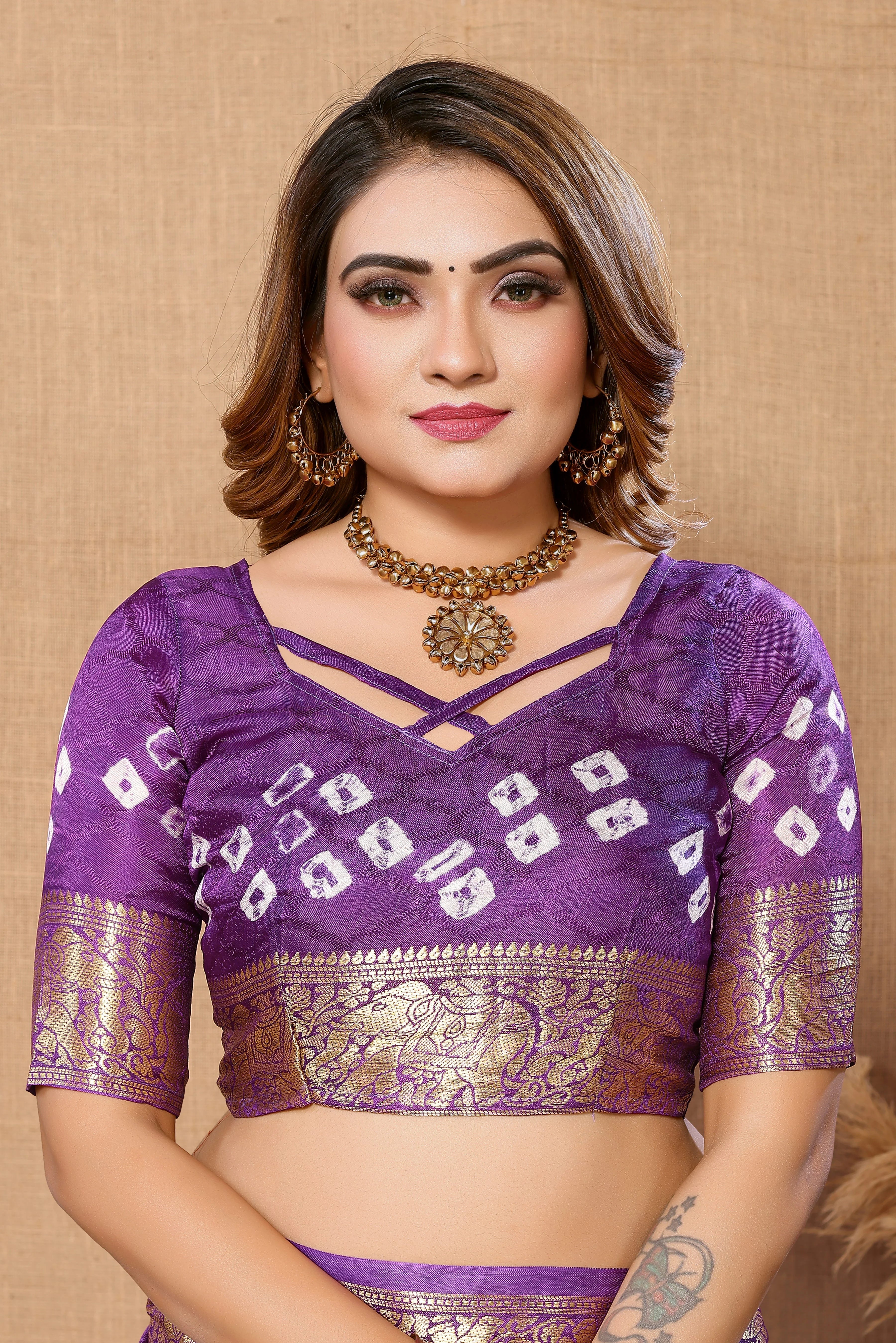 PurpleOrchidJaquardSilkBandhejSaree2.webp